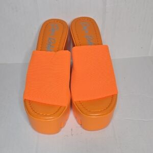 Cape Robbin Bold Orange Platform Slides